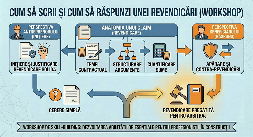 Cum să scrii și cum să răspunzi unei revendicări (Workshop)
